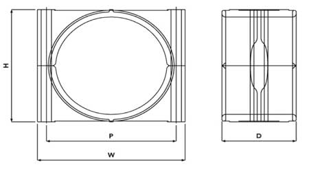 Ellis Patents 2G-1200N Cable Cleat - 70-76mm